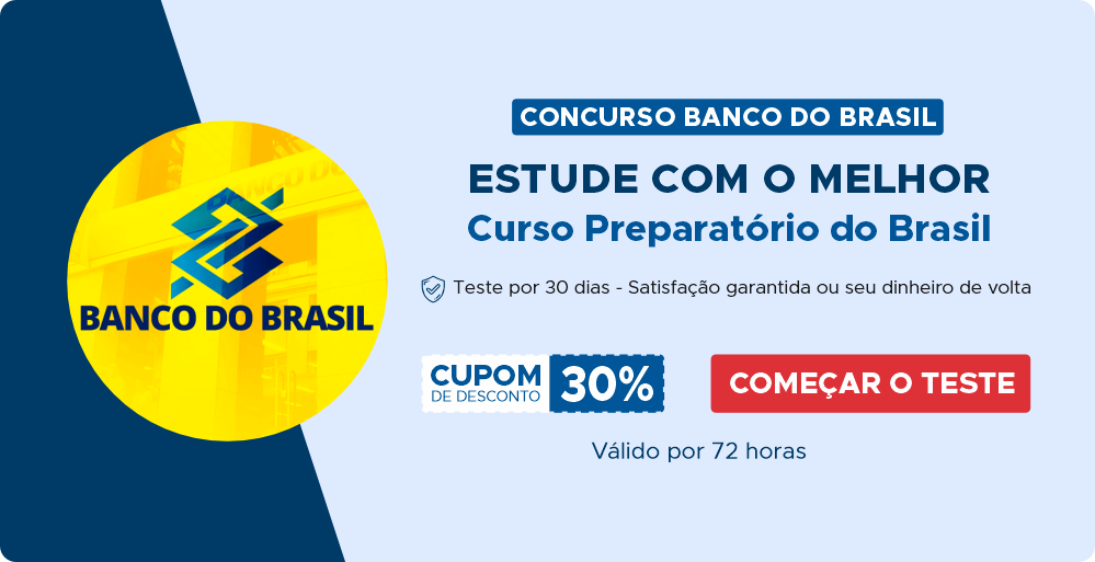 Curso preparatório Banco do Brasil